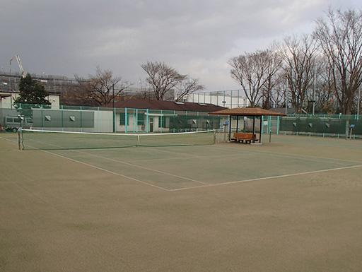 人工芝テニスコート
